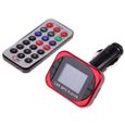 Portable SD MMC USB CD DVD MP3 voiture musique MP3 de voiture Transmetteur FM sans fil Lecteur Kit de contrôle à distance de voit...-2