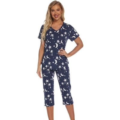 Ensemble de Pyjama Femme Coton Manche Courte AUTREMENT Printemps