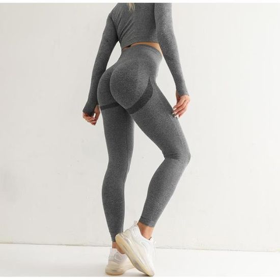 Leggings De Yoga Taille Haute Pour Femmes - Avec Poches Cachées, Élastiques 4 Sens, Pour Sport Et Quotidien