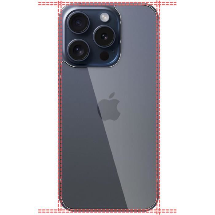 Packx2 Verre trempé Apple iPhone 14 PLUS Film Protection Ecran