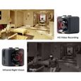 Mini Caméra Espion HD 1080P Sport DV Caméra/Vision Nocturne/Détection de Mouvement pour Caméra de Surveillance de Sécurité Noir-3
