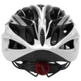 Red With light -casque avec visière, moulé, pour vélo de route en montagne, cyclisme, protection sûre pour hommes et femmes-3