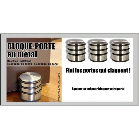 Arrêt De Porte Avec Commande Au Pied Réglable, Butée De Porte Ressort Avec Vis, Butoir De Porte