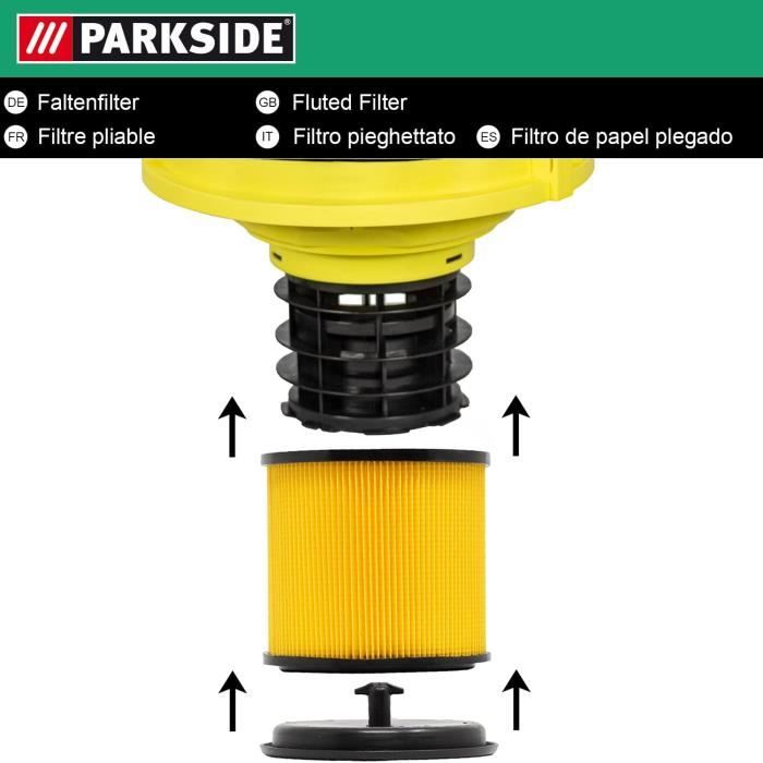 Parkside PNTS 1300 C3 C3 Aspirateur à sec humide Aspirateur à sec