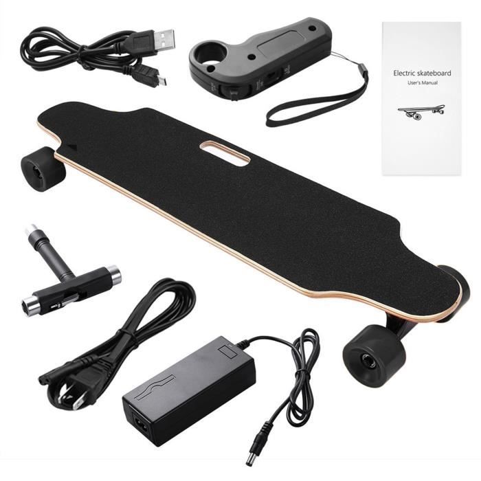 Longboard électrique à télécommande Bluetooth - Longboard ergonomique