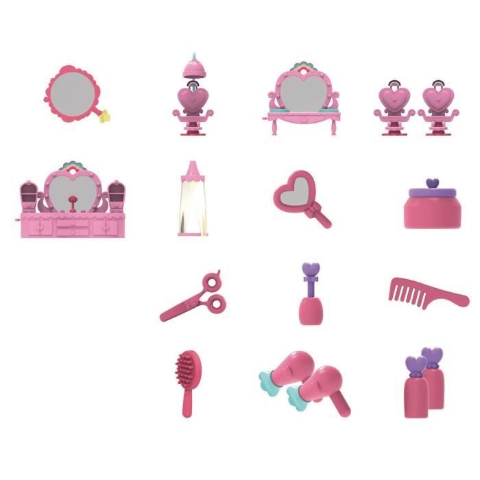 Rainbow Ruby - Salon De Beauté Vanity - Coffret Avec Figurine Et Accessoires Rainbow Ruby - Salon De Beauté Vanity - Coffret Avec Figurine Et Accessoires