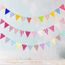 12 Drapeau 3 2 M Fait Main Papier Dentelle Coton Fete Mariage