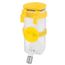 Fontaine A Eau Bonbonne Eau Sourcingmap Gourde Suspendue A La Cage Pour Chien Animal Chat Bouteille Deau Jaune Transparent