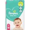 Pampers Baby-Dry Taille 4, 46 Couches-0