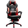 Chaise gamer repose pied