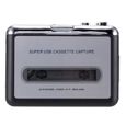 1 pc Convertisseur de Bande en MP3 Facile à Utiliser Rétro USB Portable Audio Lecteur de  BALADEUR - LECTEUR CD - CASSETTE-0