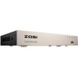 ZOSI 8CH 1080P H.265+ DVR Enregistreur Vidéo Numérique, Compatible avec caméra AHD/TVI/CVI/960H, App gratuite et Alerte Instantanée-0