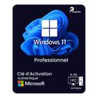 MICROSOFT Windows 11 Pro - Clé d'activation officielle 1 PC - Licence à Vie - Livraison 5 Minutes par Email!