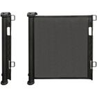 MENGDA Barrière de Sécurité Enfant, Rétractable Escalier Chien 150CM Opération à Une Main pour Escaliers Intérieur et Extéri