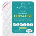 P'tit Lit - Matelas Enfant/Bébé Climatisé - 70x140 cm - face Été / face Hiver - Déhoussable - Anti Acarien - Fabrication Française