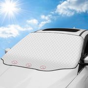 Housse De Pare-brise Magnétique Universelle - Protection Anti-Gel, UV, Neige Et Poussière - 210x125cm