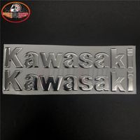 Protege cadre,Décalcomanies de moto avec emblème 3D pour KAWASAKI Z1000,Z750,ZZ Z-1000 - Type KAWASAKI