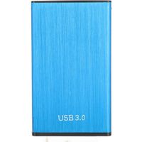 Disque dur externe portable CIKONIELF - YD0018 - 2 To - Bleu - USB 3.0