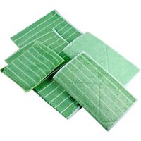 Lot de 5 Chiffon Bambou Microfibre pour Vitres Miroirs Carreaux Carrosserie Microfibre Bambou Vitre Ménage Salle de Bain
