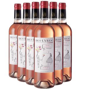 VIN ROSE Des-Lyres de Bertinerie 2023 - Vin de France Rosé 