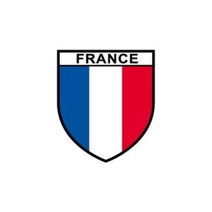 Autocollant spremberg drapeau drapeau 30 x 20 CM des autocollants autocollant
