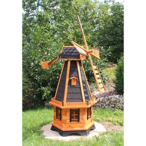 Deko Shop Hannusch Grand Moulin A Vent Decoratif A Roulement A Billes 1 M