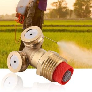 PULVÉRISATEUR JARDIN Pulvérisateur en laiton pour irrigation de jardin - 2pcs - Brumisation rapide et grande surface