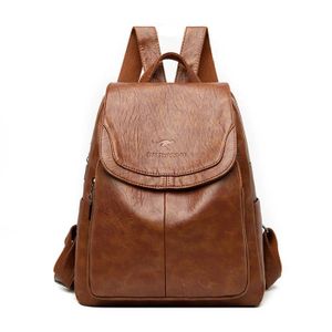 Sac a dos outlet cuir marron femme