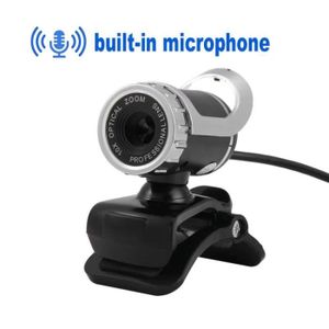 WEBCAM X1 noir Webcam HD USB avec microphone, Vision noct