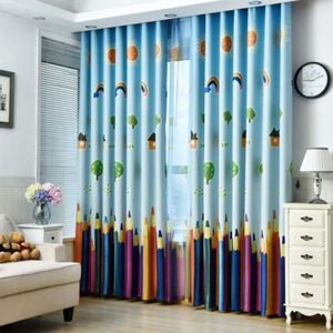 155x155 cm multicolore Kidibed Rideaux plissés doublés pour chambre denfant Garçons Filles Bleu Tissu 