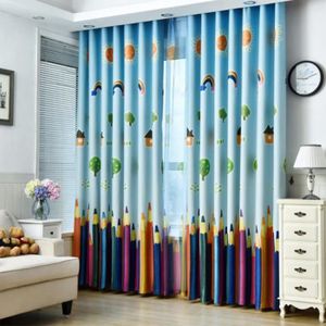 Bleu Foncé 140 x 230cm Lot De 2 Rideaux De Fenêtre En Coton Etoile Etoile Rideaux Moderne Chambre D'enfant 