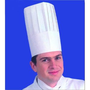 Toque de chef cuisinier - blanc - Kiabi - 4.50€