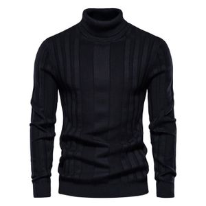 PULL Pull Homme Col Roulé Chic et Tendance Tricot Pullo