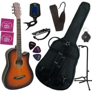 6-9ans Avec 5 Accessoires sunburst Pack Guitare Classique 1/2 Pour Enfant