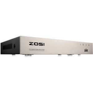 ENREGISTREUR VIDÉO ZOSI 8CH 1080P H.265+ DVR Enregistreur Vidéo Numérique, Compatible avec caméra AHD/TVI/CVI/960H, App gratuite et Alerte Instantanée