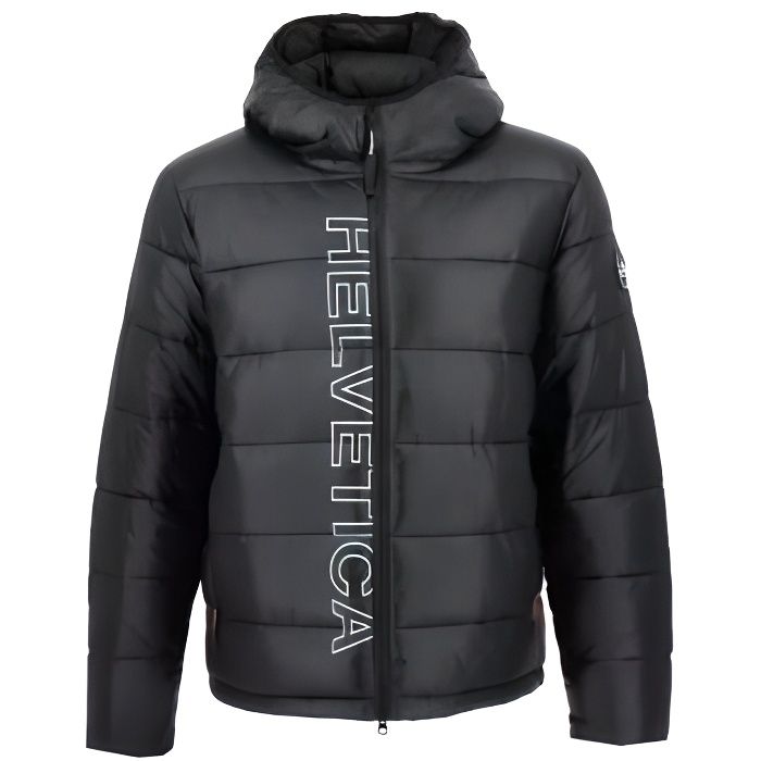 Homme Helvetica Doudoune Longue A Capuche K2 Noir | Blousons - Vestes ·  Bflyevents