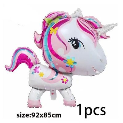 Mc3243 Mmqwec 1 Pieces 100 97cm Rose Cheval Poney Licorne Feuille Ballons Joyeux Anniversaire Licorne Fete Helium Ballons Enfants Achat Vente Ballon Decoratif Cdiscount