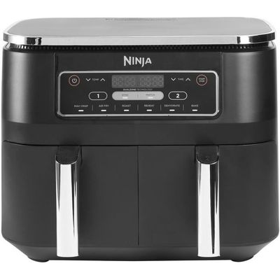 FYOBOT Panier de Friture ¨¤ Air pour Four ¨¤ Friteuse ¨¤ Air Ninja Foodi DT251 DT201 DT200, Remplacement du Four ¨¤ Friteuse ¨¤ Air en Acier Inoxydable