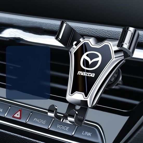 Support Téléphone Voiture Pour Mazda CX-5 2017-2020 - Fixation Sur écran 7", Rotation 360°, Compatible MagSafe - Noir - 11