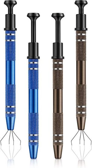 Lot De 2 Pinces Ramasse Objet 109 Cm Pliable – Rotative 360° + Crochet Aimanté – Idéal Senior, Handicapé, Post-opératoire