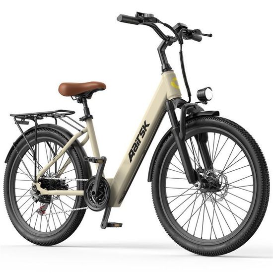 VDL Vélo électrique 16 Pouces – Batterie Amovible 36V 12.8Ah, Fatbike, Noir