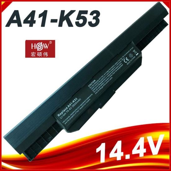 Batterie Neuve Pour PC Portable ASUS K53 (réf. A32-K53) - Li-Ion 5200mAh