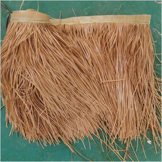 Rouleau De Chaume De Palmier Simulation De Chaume Pe Paille Artificielle Isolation De Toiture En