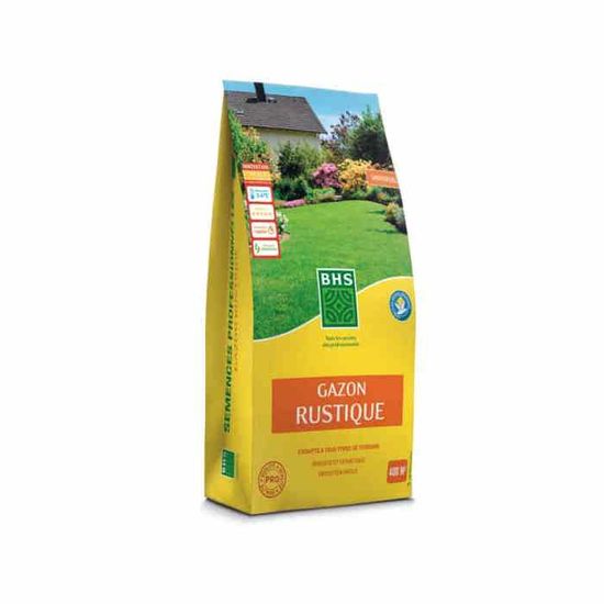 Gazon Vilmorin Rustique - Lot De 2 Sacs De 5kg Pour Pelouse Dense Et Résistante | Semences Tétraploïdes