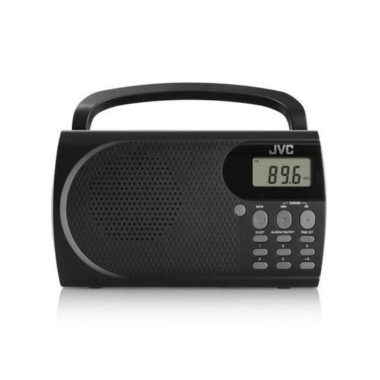 Radio FM - JVC - RAE431B - Portable - Blanc - 125x215x55 mm - Cdiscount ...
