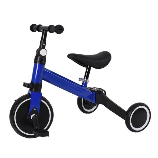 OHMG Vélo Enfant 12/14/16 Pouces : VTT Unisexe Avec Guidon Et Selle Réglables, Pour Enfants De 1 à 8 Ans