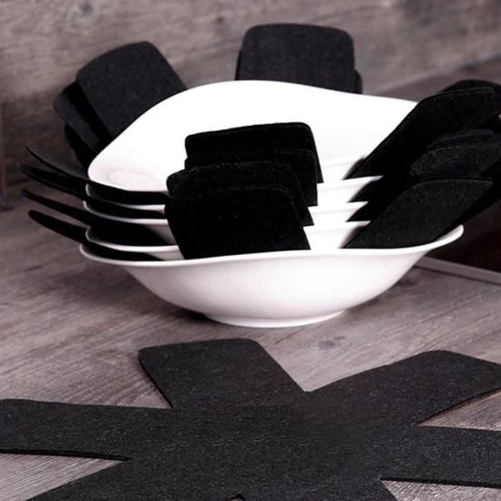 10 pcs Pot Pan Set De Table Isolation Thermique Vaisselle Pad Pads Mat pour Restaurant