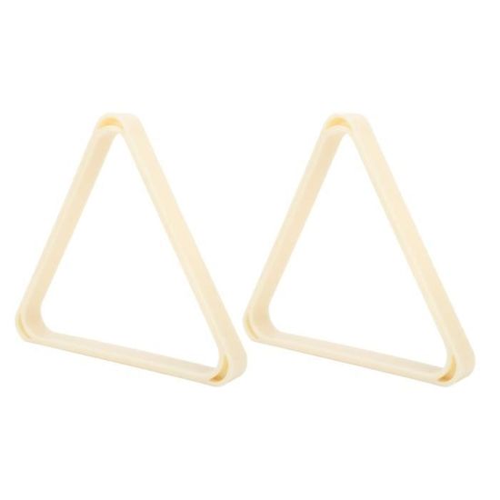 Triangle De Billard Miniature En Plastique - Support Pour Boules De 32 Mm, 15,8 Cm, Pour Jeu Enfant Ou Décoration - 11
