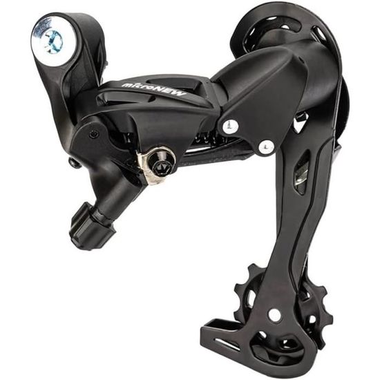 Dérailleur Arrière Vélo 7/8/9/10/11 Vitesses - Compatible VTT Et Route, Montage Direct, Acier Et Nylon - 8