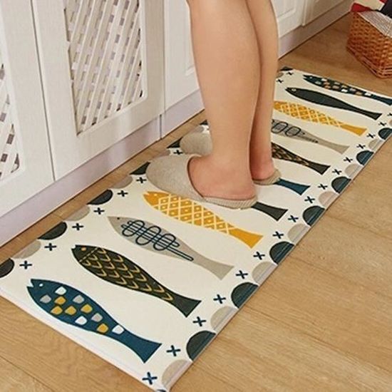 Tapis De Cuisine Multicolore Tapis Salle De Bain Nattes Moquette